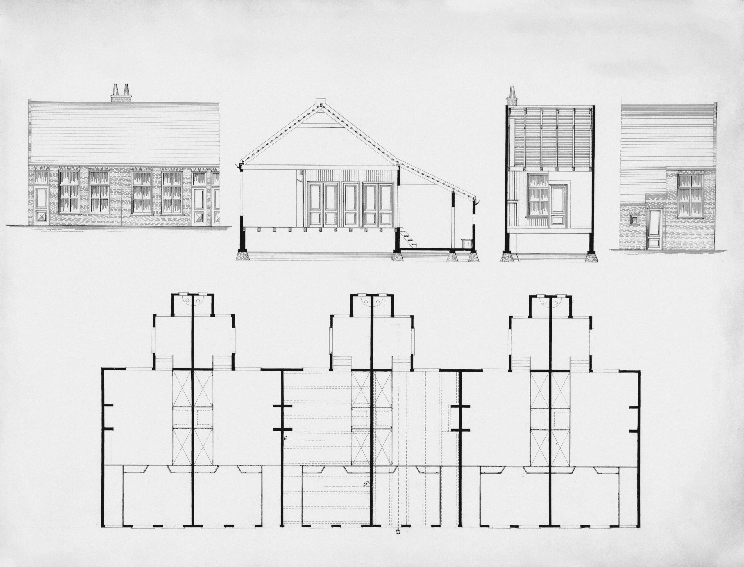 Archivbild von Zeichnungen